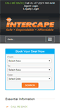 Mobile Screenshot of intercape.co.za